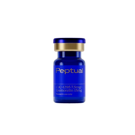 CJC-1295 7.5mg and Ipamorelin 15mg peptide vial